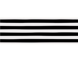 Vives Inuit Karo Black 25x75 płytki ścienne