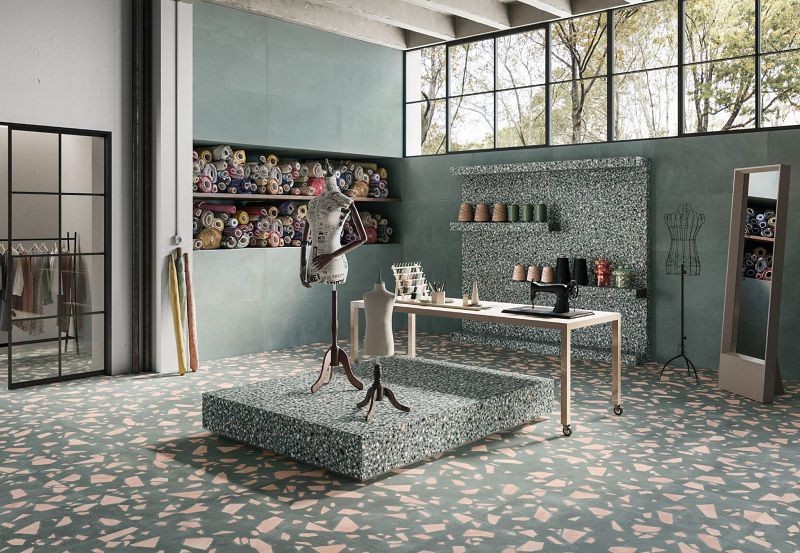 Emil Ceramica Medley Classic Green 30x60 EH86 płytki lastryko gresowe 125786