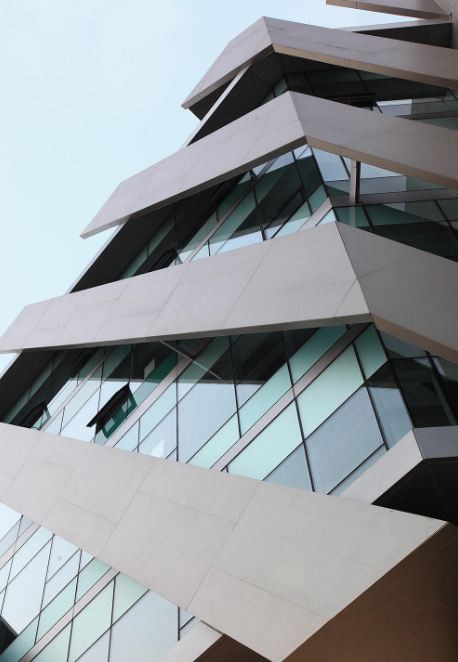 Płytki Duże efekt tkaniny grafit Laminam Filo Mercurio 3+ 100x300 49147