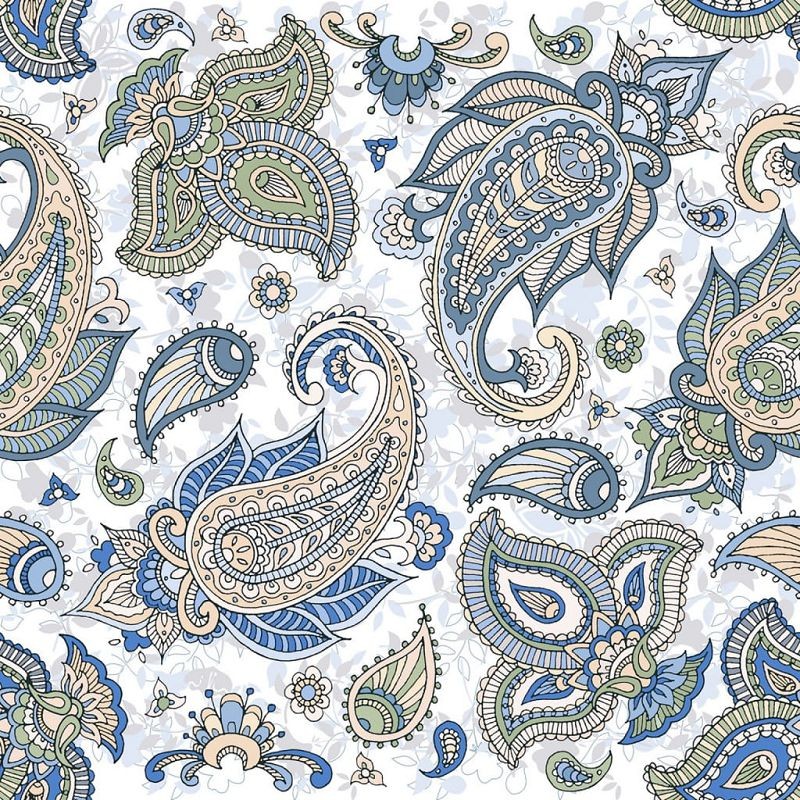Keros Paisley Hawa 25x25 płytka patchwork dekoracyjna 135836