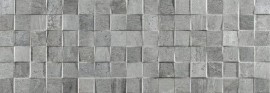 Płytki imitujące szary beton Porcelanosa Rodano mosaico Acero 33,3x100 62702
