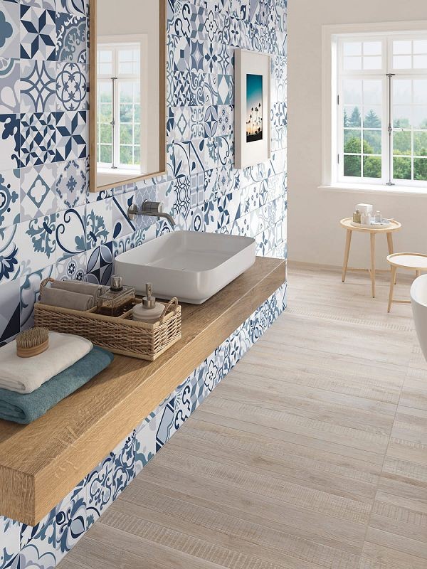 Gayafores Lumier Taco Blue 16,5x16,5 płytka gresowa patchwork 164303