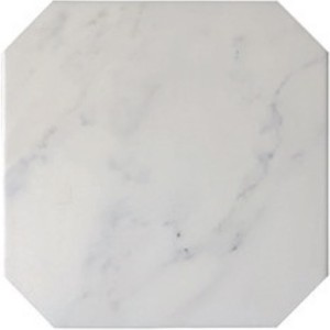 Płytki oktagonalne biały marmur Equipe Octagon Marmol Blanco 20x20