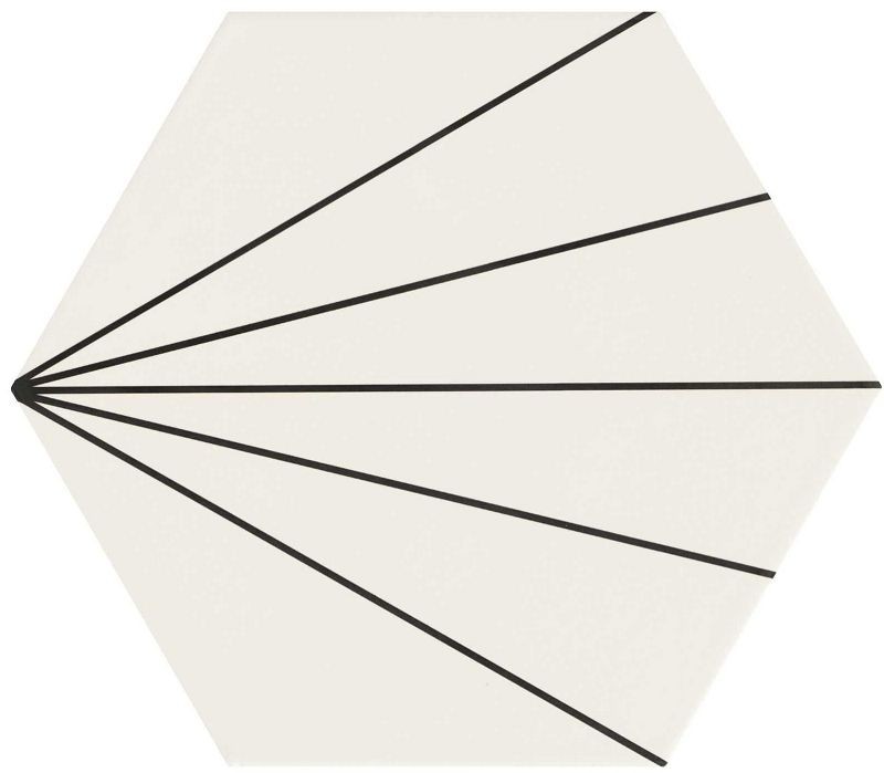Realonda Venus White 28,5x33 płytka heksagonalna 150198