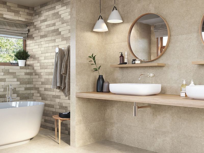 Baldocer Ozone Taupe 30x90 płytki ścienne 116929