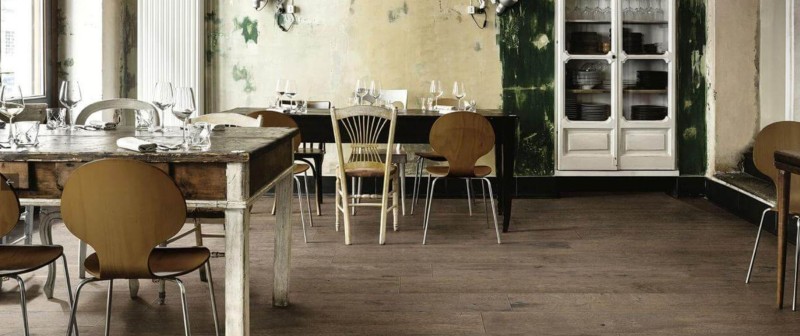 Gres drewno tarasowy brąz -rudy Marazzi Treverkdear 20 Brown MCNS 40x120 41568