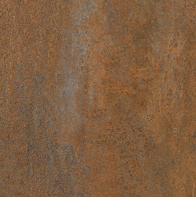 Płytki rude przetarte ze rdzą metalizowane industrialne Sant Agostino Oxidart Copper 90x90 79382