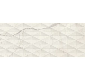 Marazzi Allmarble Statuario Struttura Pave 3d Lux 40x120 M73S płytka ścienna