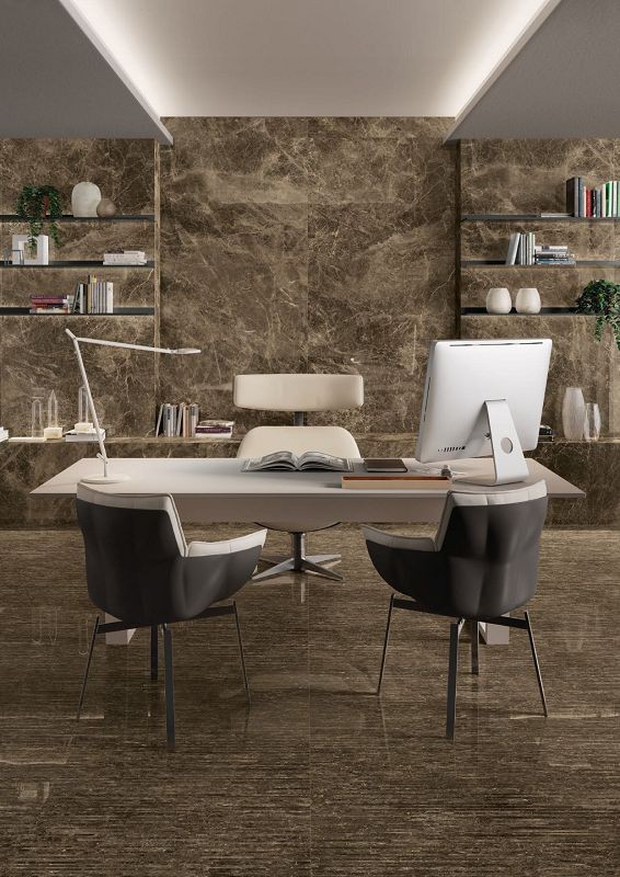 Emil Ceramica Tele Di Marmo Frappuccino Pollock Doghe Full Lappato Rett. 60x120 ED3Y płytka gresowa 126219