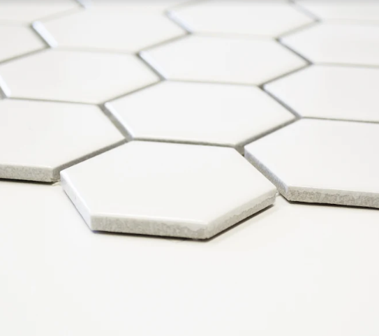 Mozaika heksagonalna biała ceramiczna Metropol MM 0091 32,5 x 28,1 73798