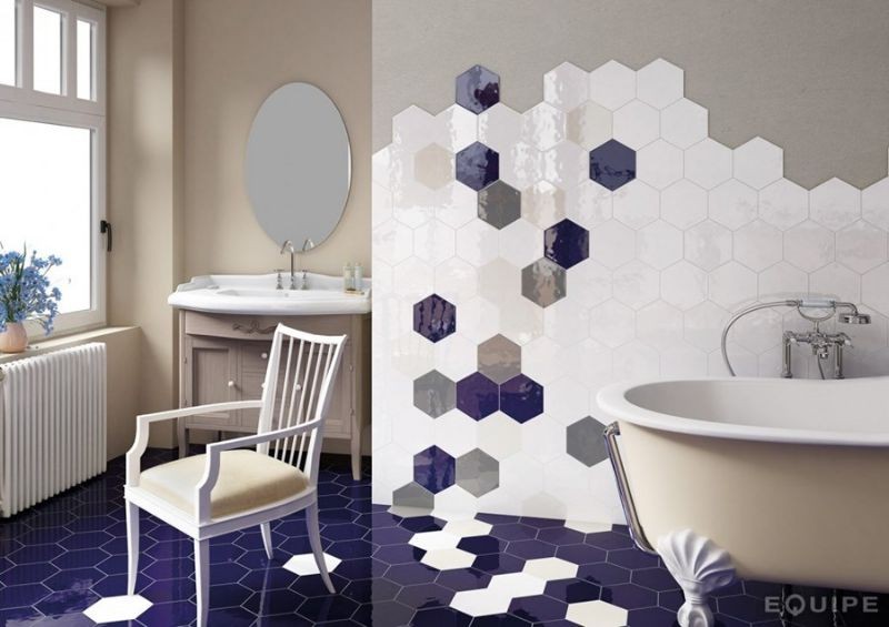 Equipe Hexatile Blanco Brillo 17,5x20 płytka ścienna 127734