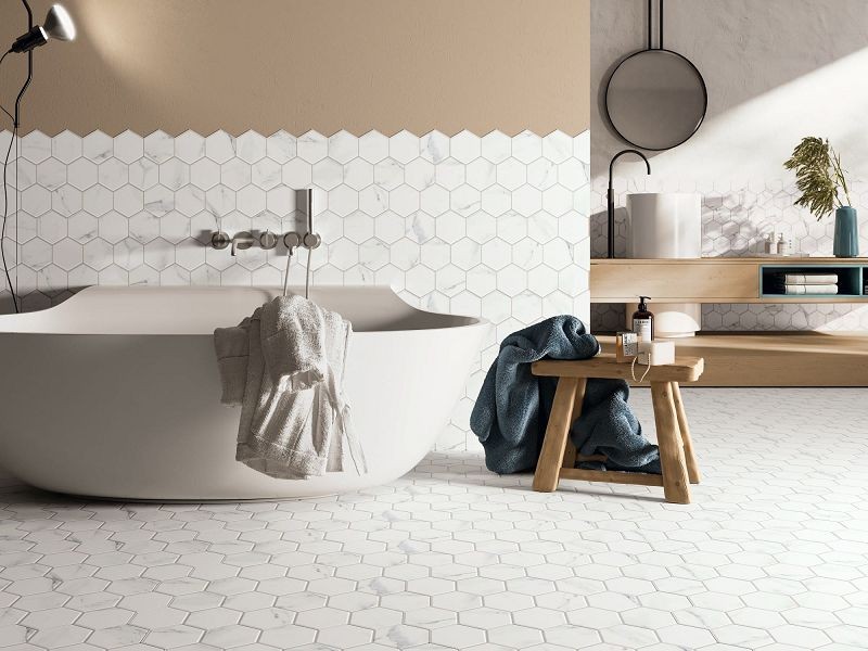 Realonda Hex Calacatta 26,5x51 płytka gresowa 162833