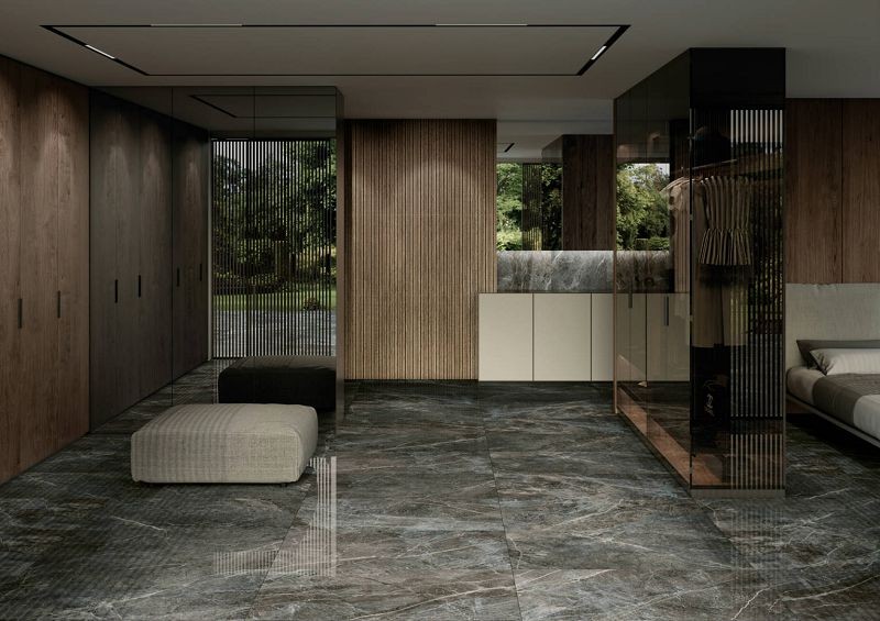 Saloni Novella Dark Green Luxe 60x120 LAA318 płytki gresowe imitujące kamień 151368