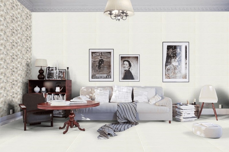 PŁYTKA imitujące cement Marazzi Chalk Butter Origami Decor 16180