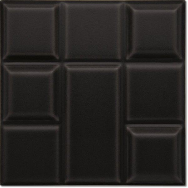 Antonus Tetrix Negro Mate 15x15 płytka ścienna 156814