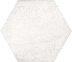 Vives Laverton Hexágono Bampton Nieve 23x26,6 płytki betonowe gresowe