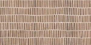 Płytka podlogowa-ścienna imitująca drewnianą mozaike beżowa Flaviker Nordik Stone Domino Sand mat 60x120