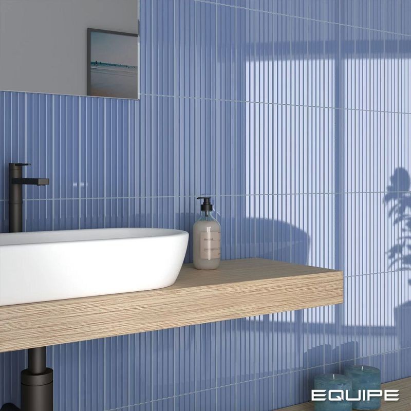 Equipe Costa Nova Onda Baby Blue 5x20 płytki cegiełki dekoracyjne 3D 127217
