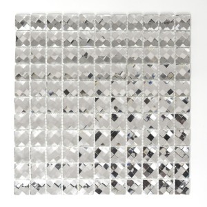 Mozaika kwadratowa diamentowa srebrna Metropol MM 0155 30,0 x 30,0