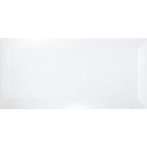 Ribesalbes Ceramica Bisel Blanco Brillo 10x20 płytka ścienna