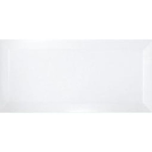 Ribesalbes Ceramica Bisel Blanco Brillo 10x20 płytka ścienna 150223