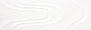 Płytki ścienne białe Vantage Drip Blanco Mate 40x120
