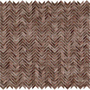 Mozaika Metalowa Szczotkowana Gravity Chevron 3D Miedź 30x29,8
