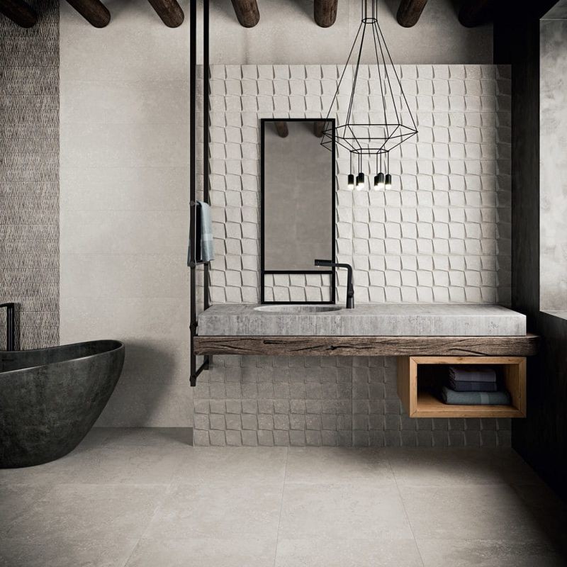 Aparici Ronda Grey Natural 99,55x99,55 płytka gresowa 110124