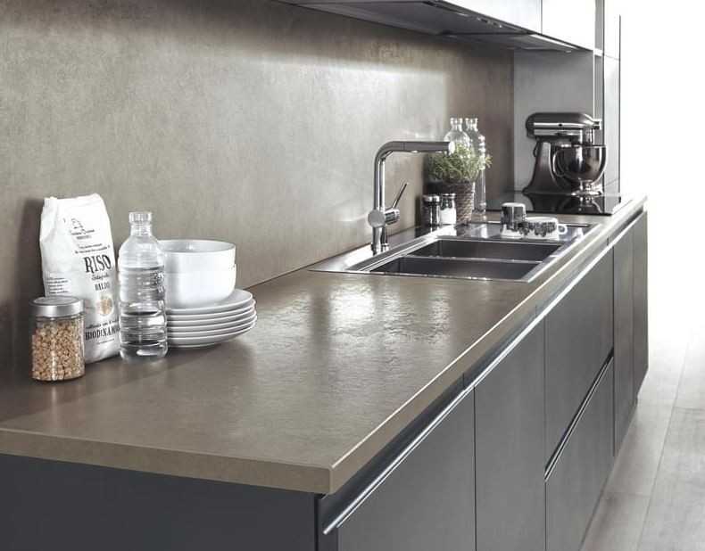 Płytki wielkoformatowe beżowe Laminam Fokos Terra 3+ 100x300 49120