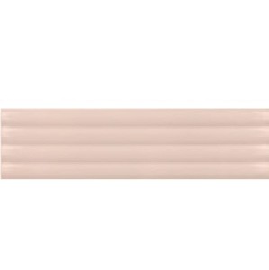 Equipe Costa Nova Onda Pink Stony 5x20 płytki cegiełki dekoracyjne 3D
