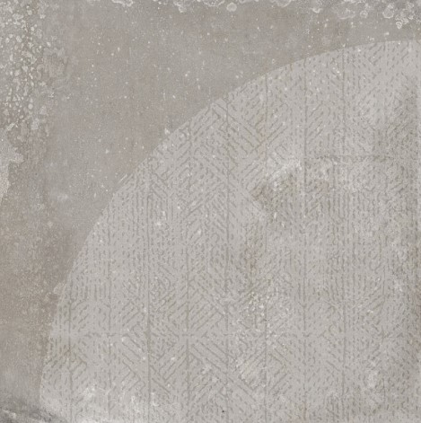 Gres podłogowy patchworkowy szary rysunek geometria Urban Arco Silver 20x20 23048