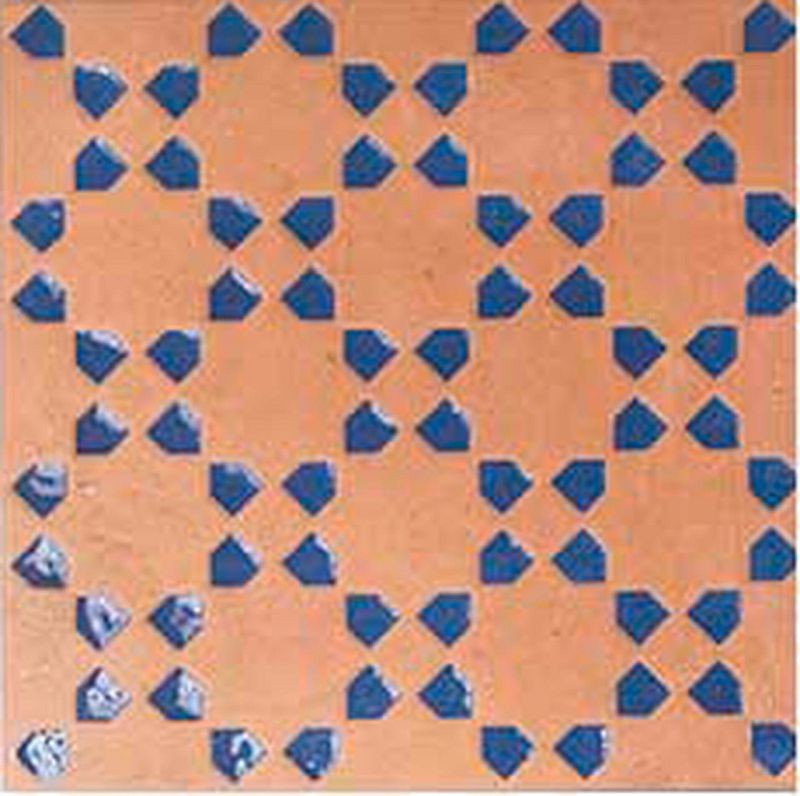 WOW Bejmat Decor Tan Azur 15x15 płytka gresowa dekoracyjna 155607