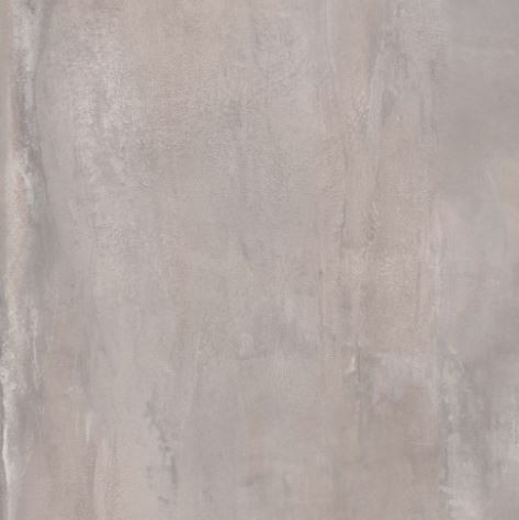 Gres podłogowy cienkie duży szary metalizowany beton ABK Interno9 Silver Ret 120x120 87967