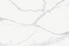Płytki biały marmur Florim Rex Classici di Rex Statuario A+B+C Chain Mat 360x240 96821