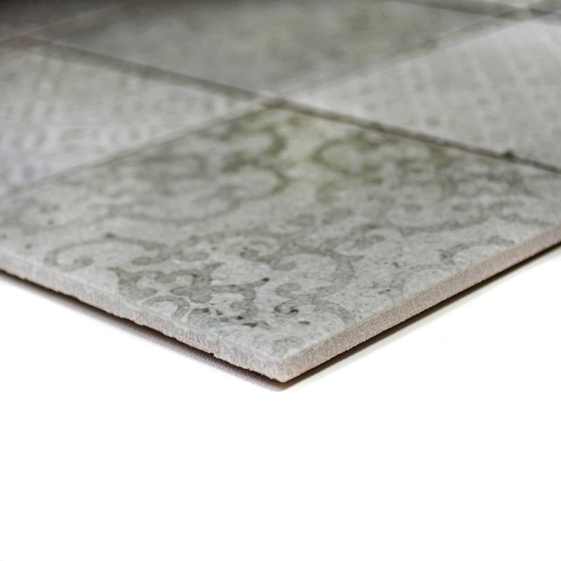 Mozaika patchwork szary wzorzysty kwadrat Metropol MM 0792 29,8 x 29,8 102845