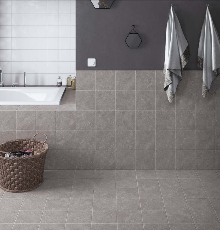 Płytki imitujące naturalny kamień grafit Equipe Coralstone Black 20x20 21767