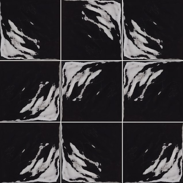 Płytki łazienkowe czarne Mainzu Vitta Negro Płytka Ścienna 20x20 58741
