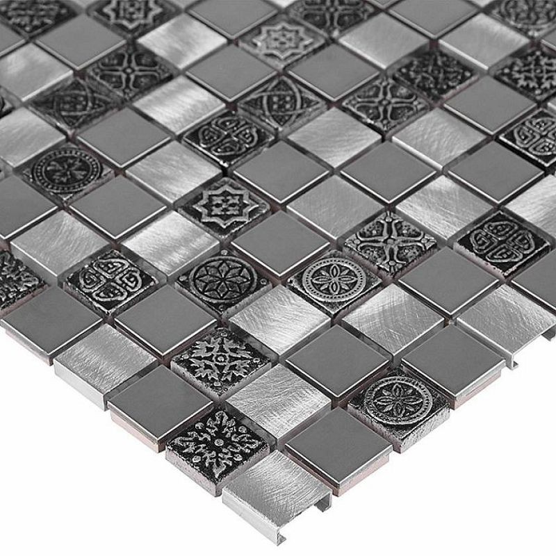 Dunin Metallic Allumi Grey Mix 23 30x30 mozaika metalowa 103938
