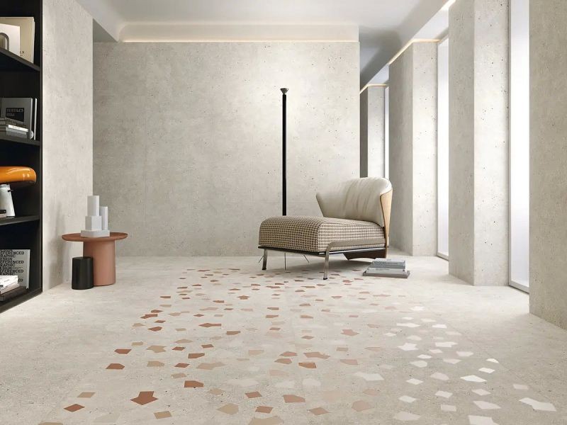 APE Ricetta Avorio Rect 60x120 płytki betonowe gresowe 110703