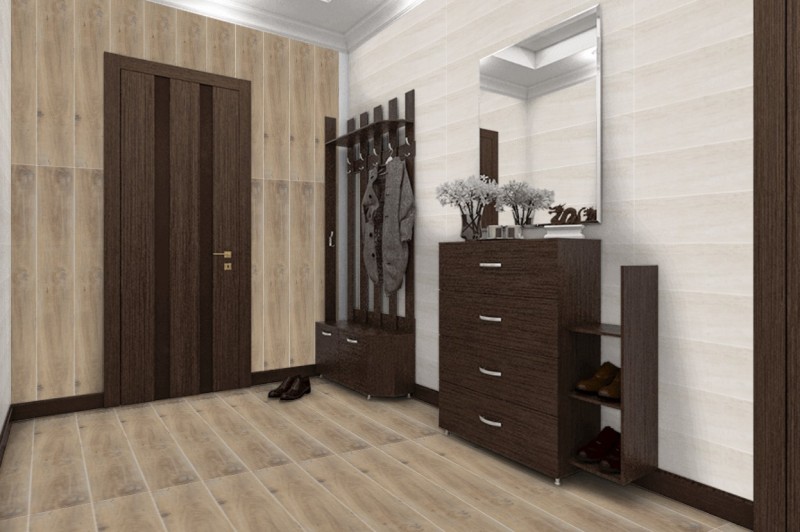 Płytki naturalne drewno beż brąz drewno Porcelanosa Manhattan Colonial 29,4x180 15539