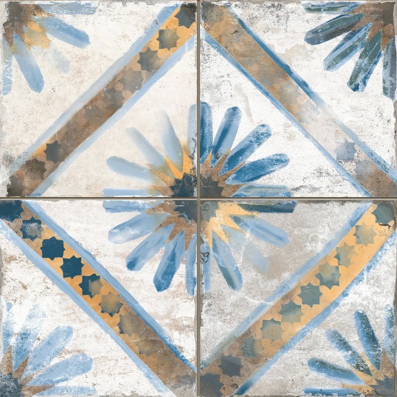 Peronda FS Marrakech Blue 45x45 płytki patchwork podłogowe 146522
