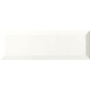 Ribesalbes Ceramica Bisel Blanco Brillo 10x30 płytka ścienna