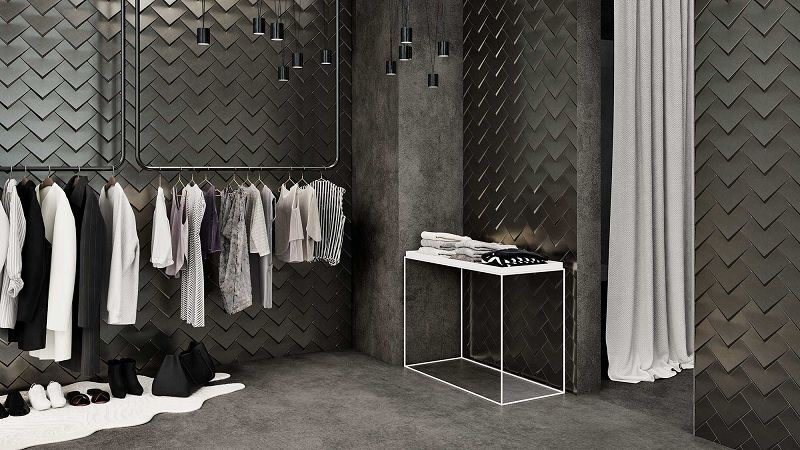 WOW Boho Elle Steel 20x20 płytka ścienna 157866