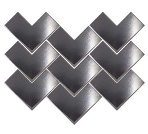 WOW Boho Elle Steel 20x20 płytka ścienna
