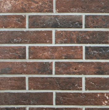 Gres-Cegła czerwona Rondine Bristol Umber 6x25 tr,hb 12945