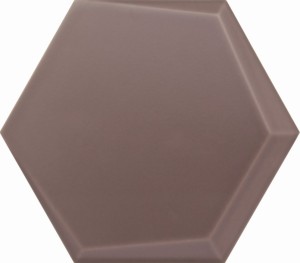Płytki hexagonalne Decus Cuna Chocolate Mate 17x15