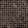 Mozaika z muszli brązowa perła szkło Dell Arte Bisanzio Dark 32,7x32,7 60097