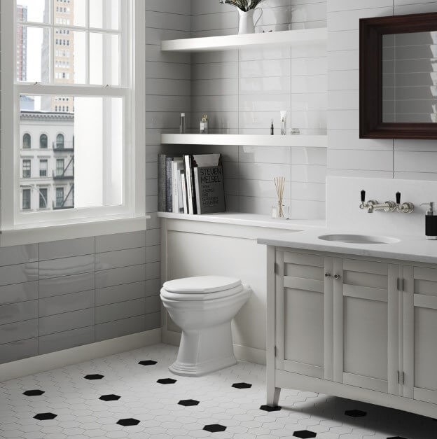 Płytki cegiełki EQUIPE EVOLUTION GRIS CLARO BRILLO 10X40 20344