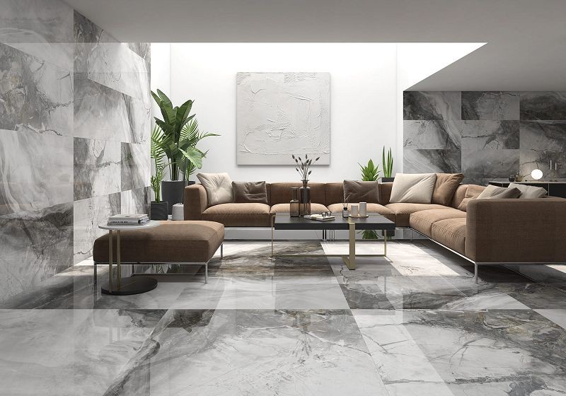 ITT Invisible Grey Polished Rect. 120x120 płytka gresowa 104873