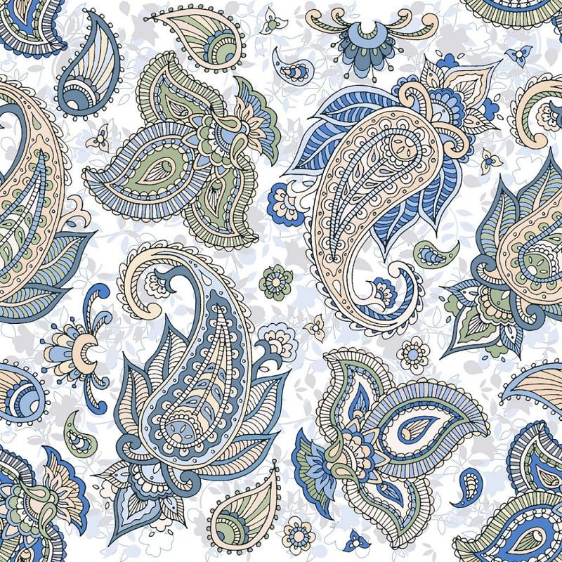 Keros Paisley Hawa 25x25 płytka patchwork dekoracyjna 135835